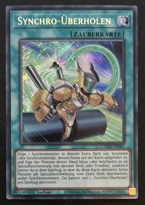 YuGiOh - Synchro-Überholen (Secret Rare) DAMA-DE067 - Dawn of Majesty