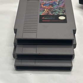 Nintendo NES Games Lot Dragon Spirit Double Dragon II Wizard Warriors & Tested