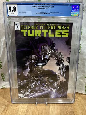 TEENAGE MUTANT NINJA TURTLES #1 Graded COMIC RE-A SHREDDER CRAIN cgc 9.8