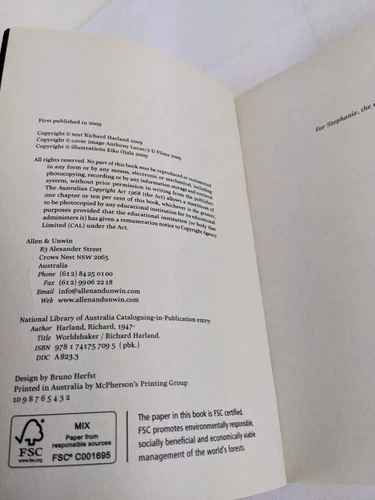 World shaker by Richard Harland 2009 Signed - Picture 11 of 12