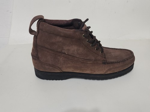Mens Bostonian Brown Suede Chukka Boots Shoes Size US 9 1/2 M Leather - Picture 4 of 9