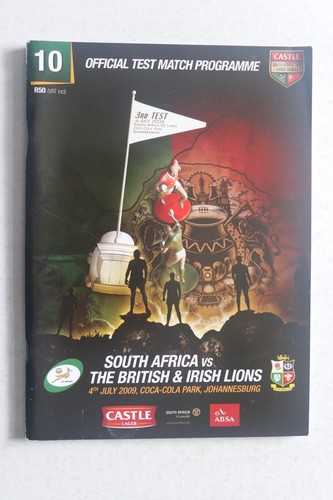 Südafrika gegen British & Irish Lions 2009 Rugby Union 3. Testspiel