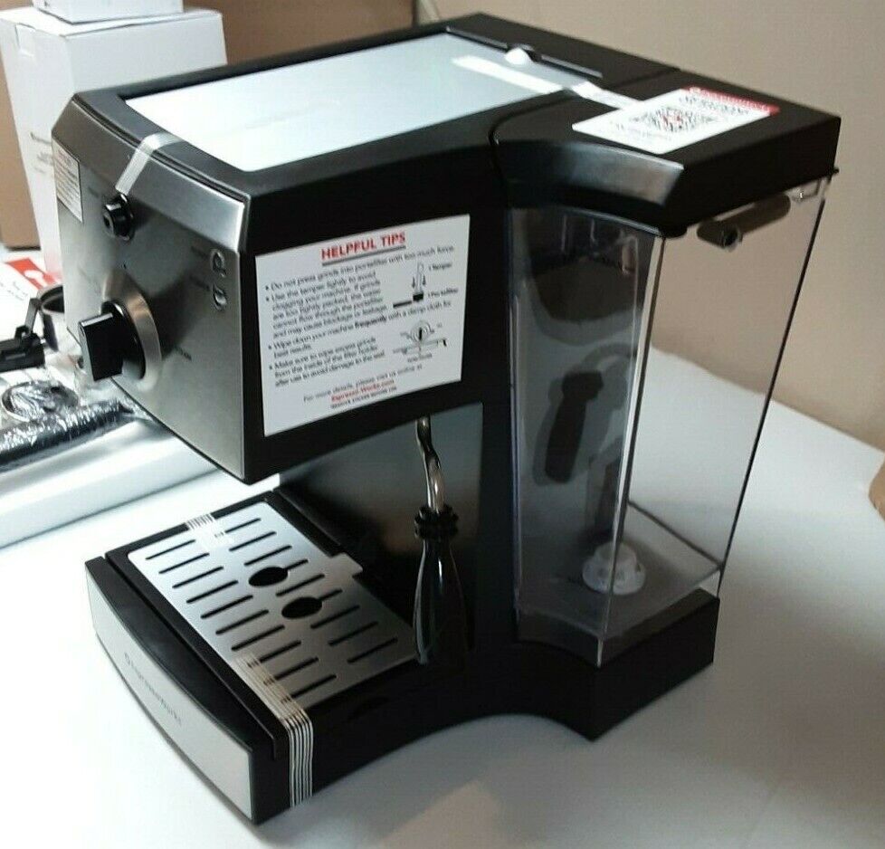 EspressoWorks Espresso Machine With Frother 7 Piece All-in-One Laatste klus, VERKOOP