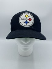 Vtg 90s Pittsburgh Steelers Snapback Hat Cap Sports Specialties Pro Line READ