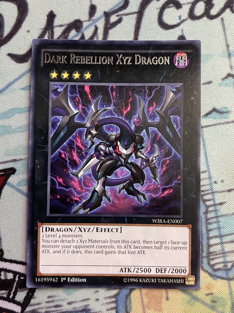 yugioh card dark rebellion xyz dragon Yu-Gi-Oh - LEHD-ENC33 - Common - 1st Ed then target 1 face Dark Rebellion Xyz Dragon of
