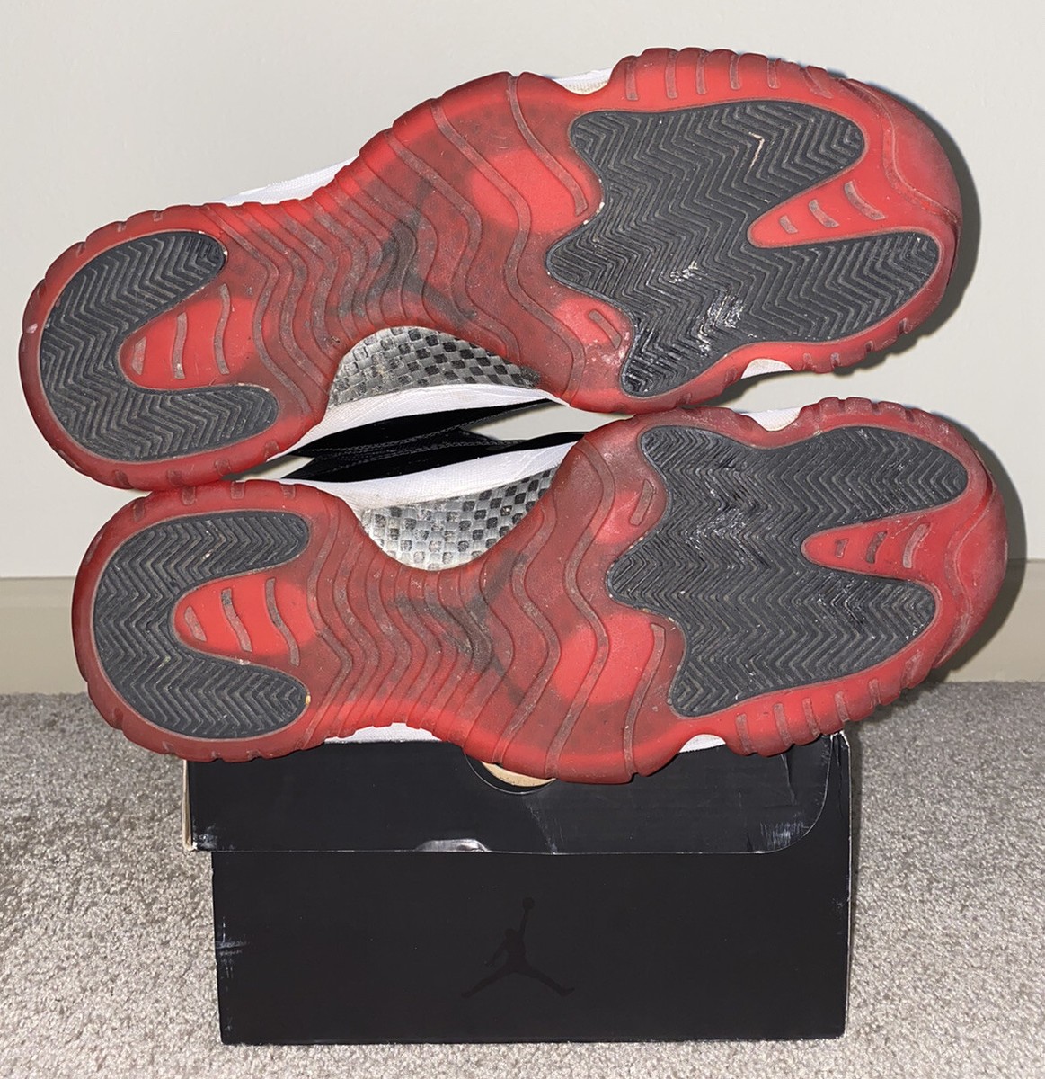 Nike Air Jordan 11 XI Retro Playoffs 2012 Bred 14 Black Red