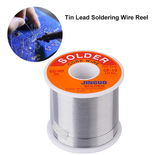 60/40 Tin lead Solder Wire Rosin Core Soldering Kit Tool 2% Flux Reel 0.5mm-2mm - Picture 5 of 14