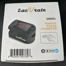 Zacurate Pro Series 500DL Fingertip Pulse Oximeter Blood Oxygen Monitor 
