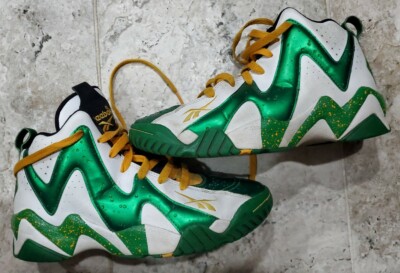 Reebok Kamikaze 2 Seattle Sonics Rain Man Rain Drop Green Reebok Kamikaze 2 Seattle Sonics Rain Man Rain Drop Green