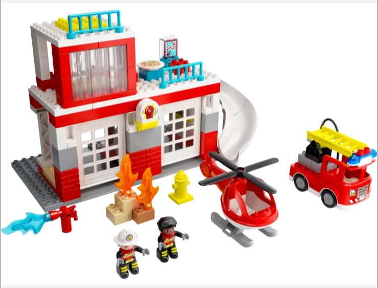 Lego duplo 10970 Fire Station & Helicopter NIB - Image 3 of 4
