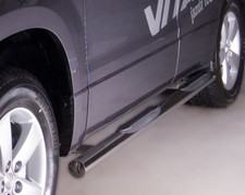 TRITTBRETTER SCHWELLERROHRE EDELSTAHL FÜR SUZUKI GRAND VITARA 06-15