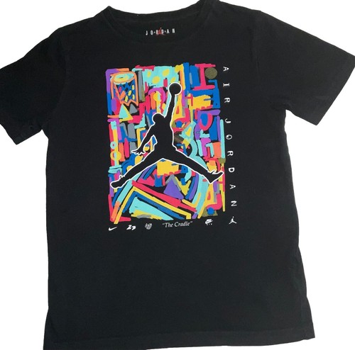 Air Jordan Masterpiece The Cradle Tshirt Youth Boys Short Sleeve 12-13