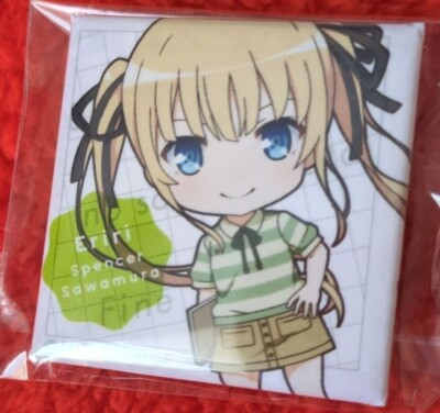 Saekano: How to Raise a Boring Girlfriend Can Badge Eriri Spencer Sawamura 10