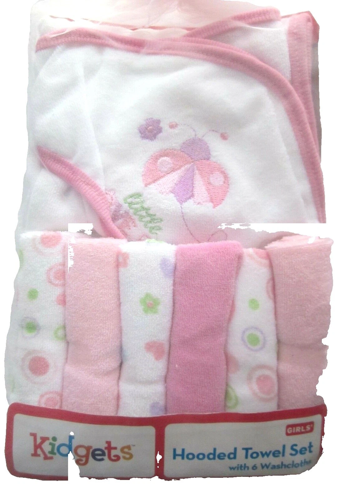 Bugs & Insects Baby Hooded Towels