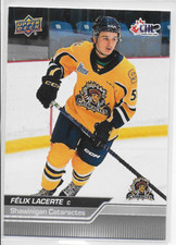 2023-24 Upper Deck CHL Felix Lacerte #11 Shawinigan Cataractes