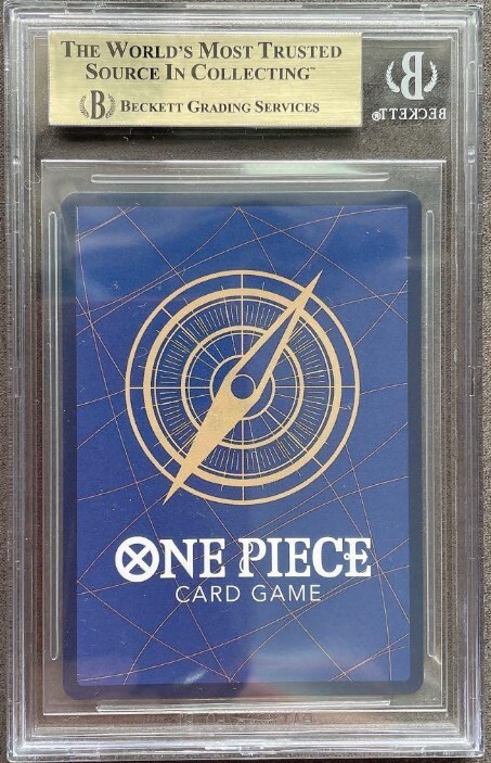 BGS 10 Prestine One Piece Buggy SP Art Foil 2023 Card Game Gold