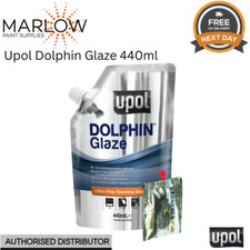 UPOL Dolphin Glaze 440ml Self-Leveling Finishing Filler + BPO Hardener