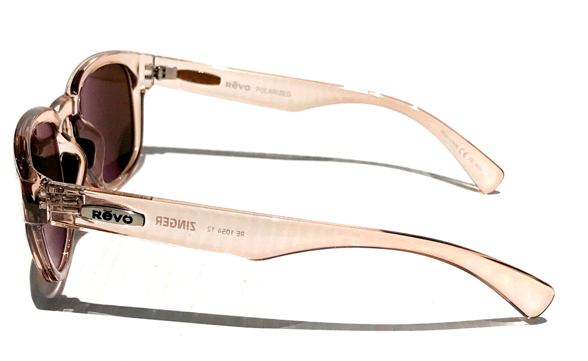 NEW Revo ZINGER Crystal Sand POLARIZED Champagne Lens  display picture 2