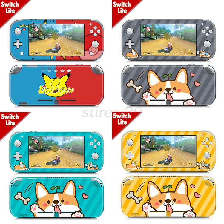 👍For Nintendo Switch Lite Removable Skin Vinyl Decal Sticker Wrap Cover AU - image 3 of 4