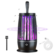 Electric Mosquito Fly Bug Insect Zapper Killer Trap Pest Control Desk Table