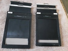 2 Riteway 4x5 film holders 2 Graphic 4x5 Film Holders No: 1284 Rochester N.Y.