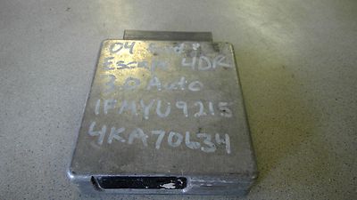 Engine/motor Brain Box FORD ESCAPE 04 Computer Module Control
