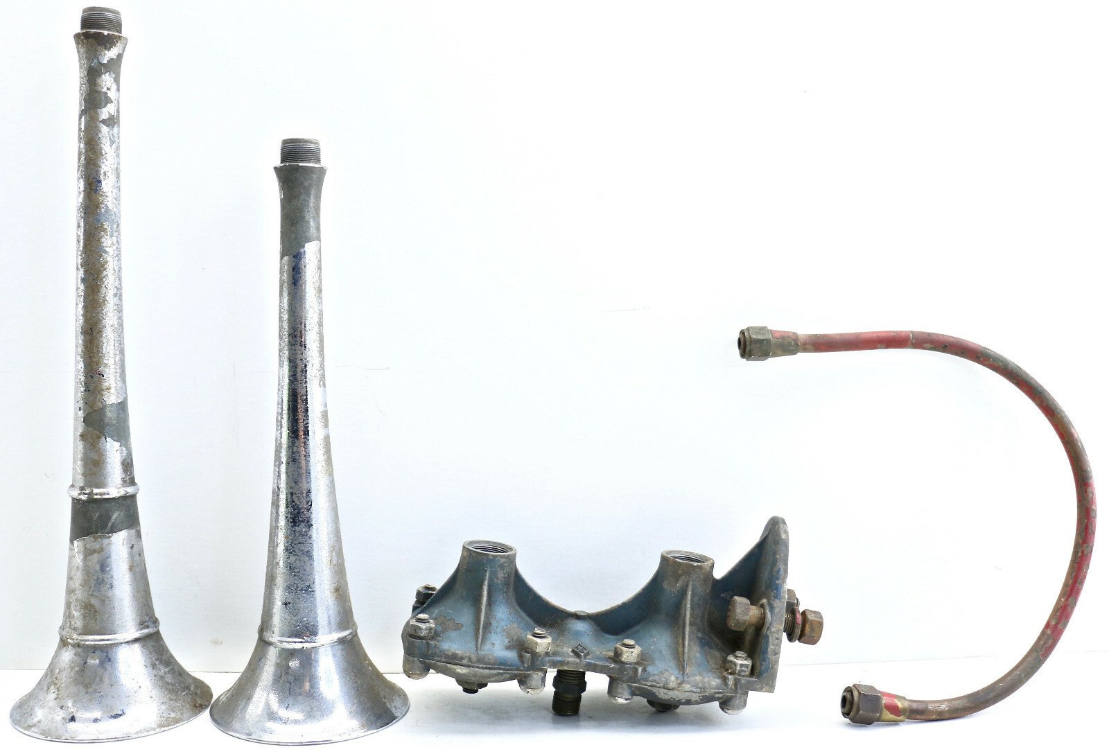 Vintage Bendix Westinghouse BW DD5 Duel Air Horns Military Truck Boat