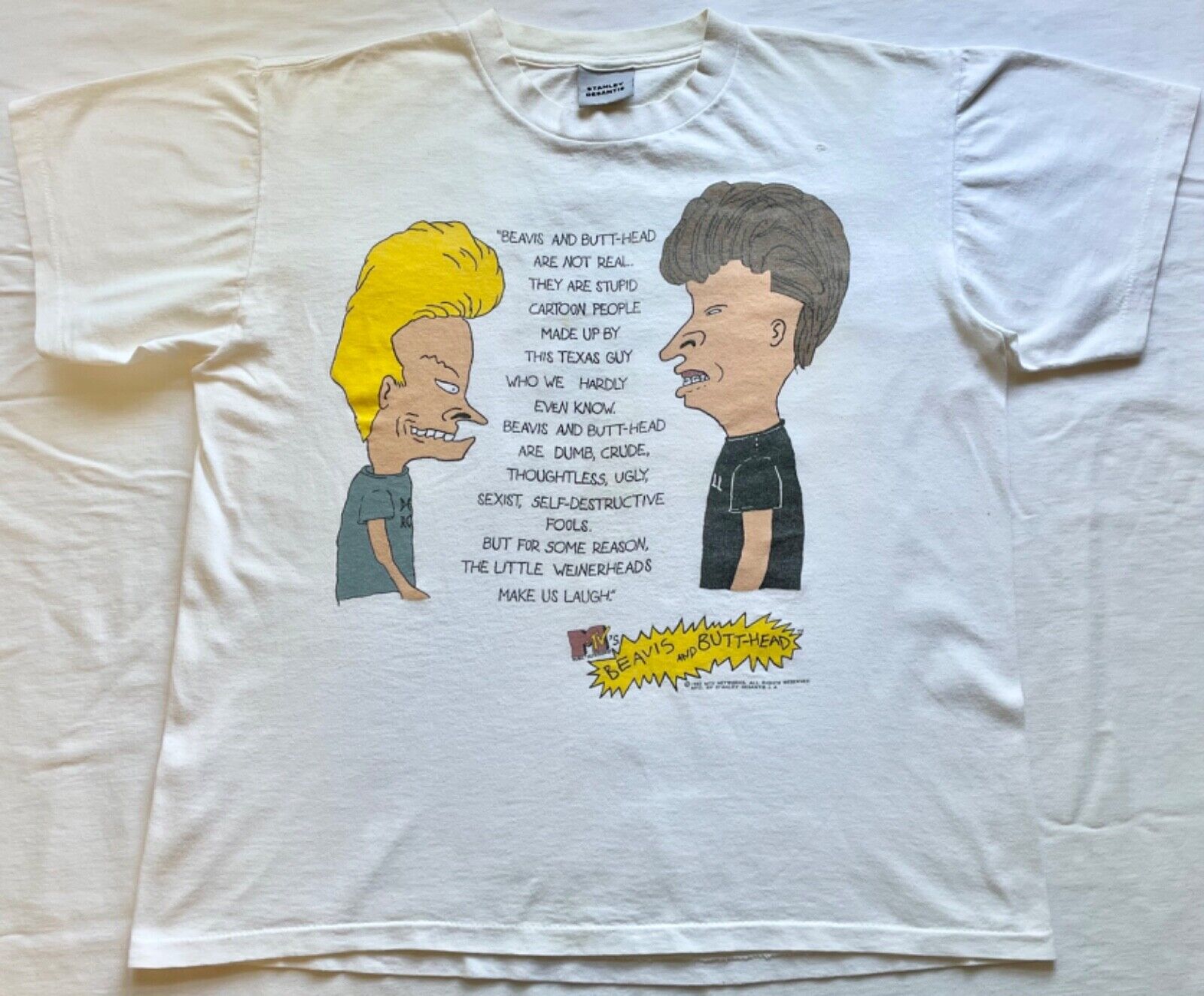 Vintage / Beavis and Butthead / Stanley Desantis / T-… - Gem