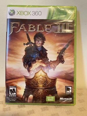 Fable III (Microsoft Xbox 360, 2010) Sealed Brand New