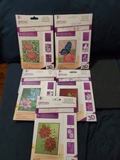 Crafters Companion Embossing folders Lot Of 5 Gently Used