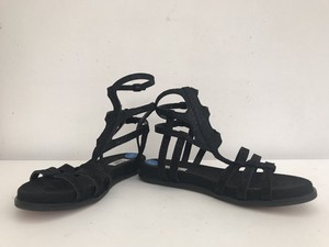 clarks black gladiator sandals