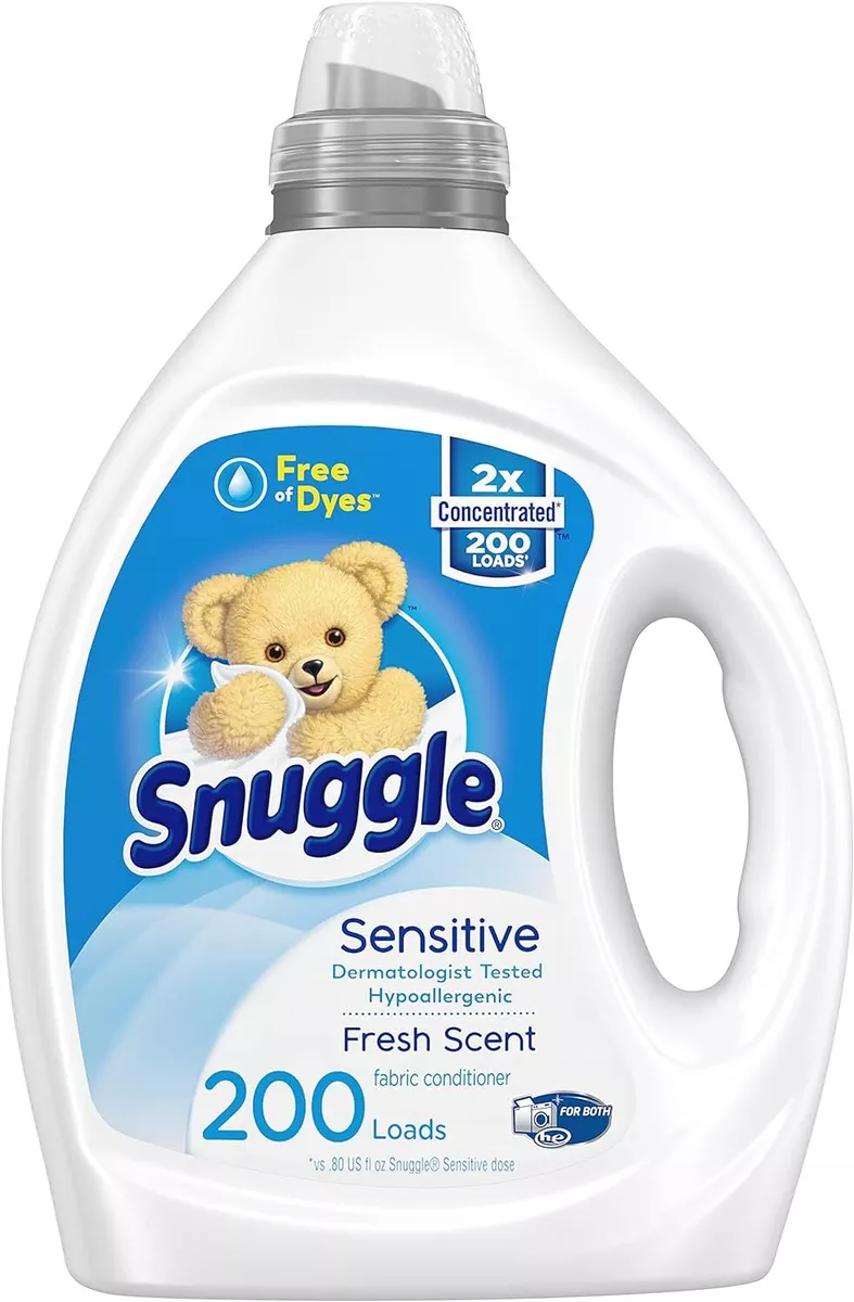 Snuggle Assorted Liquid Fabric Softener Conditioner for Sensitive Skin