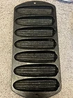 LODGE cast iron Corn Stick Muffin Bread Pan RARE 27C2