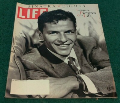 1995 Oct LIFE MAGAZINE Intimate Pictures of a Life Frank Sinatra at Eighty