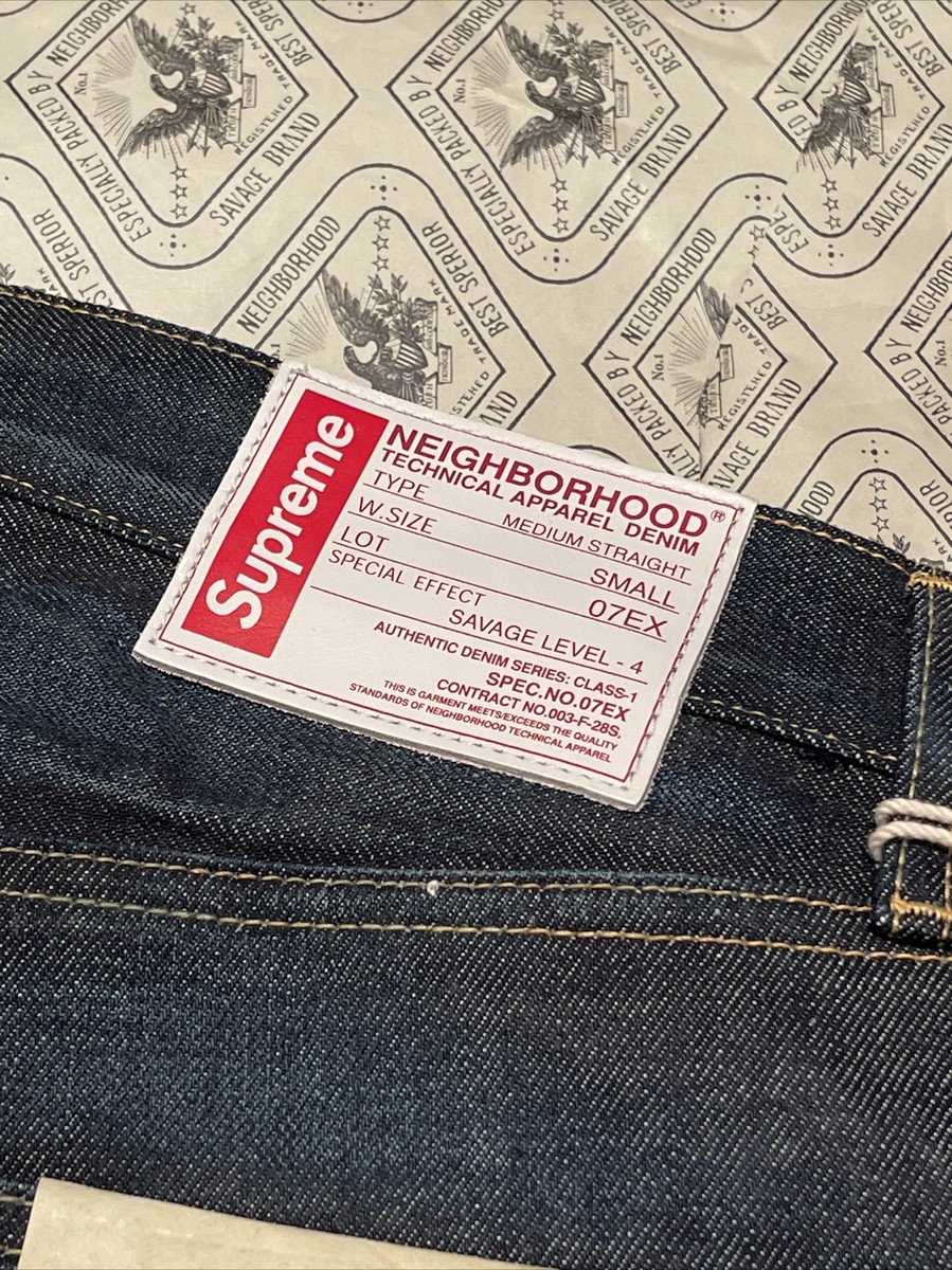 Supreme Neighborhood Denim Small Savage Level 4 DCSP-PT-01 Supreme Neighborhood Denim Small Savage Level 4 DCSP-PT-01