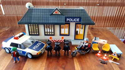 Playmobil 3085 COMPLETO comisaria policia police Coleccionista