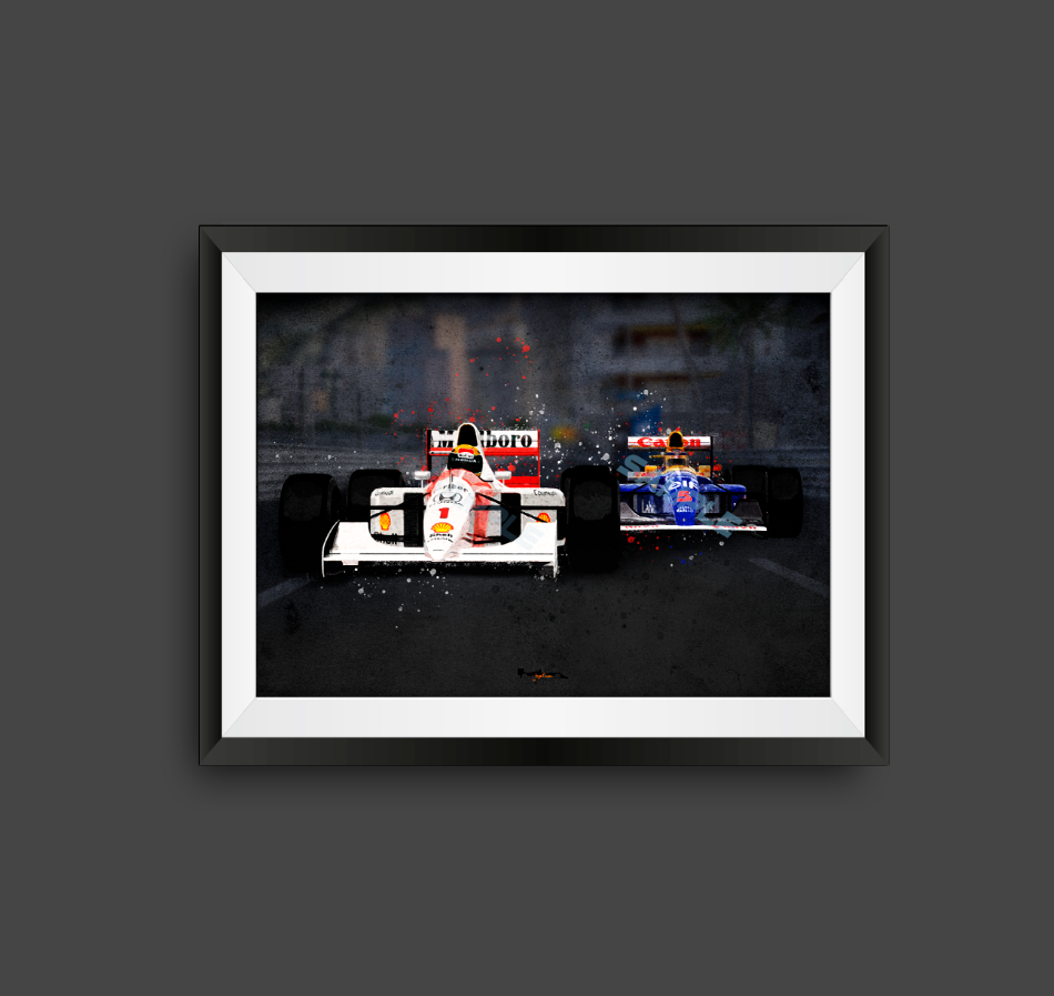 The Battle of Monaco 1992 / Senna vs Mansell Winning is Like Drug
