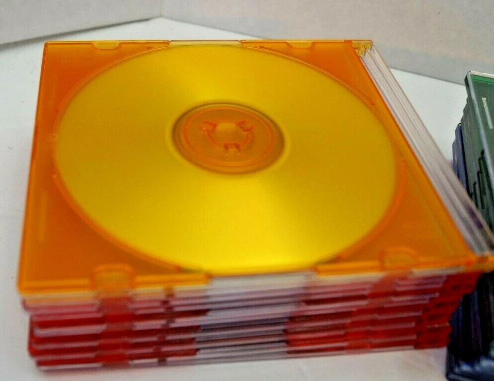 NEW TDK CD-R 700MB 80 Min Pack of 10 Sealed w/ Slim Jewel Cases - Image 2 of 4