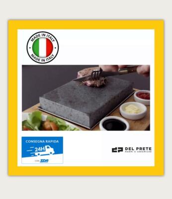 PIETRA LAVICA PER FORNO ELETTRICO PER PIZZA 3CM GAS LEGNA CUCINA TUTTE LE  MISURE | eBay