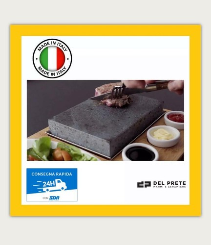 PIETRA LAVICA PER FORNO ELETTRICO PER PIZZA 3CM GAS LEGNA CUCINA TUTTE LE  MISURE | eBay