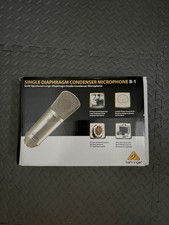 Behringer B-1 Condenser Microphone. Professional Sound Audio.