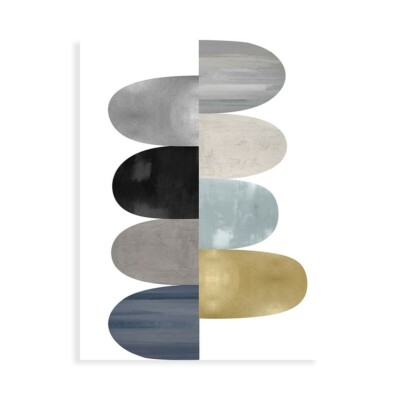 Poster/Tableau Sur Toile Justin Thompson Converging II - Impression Art Moderne - Neuf