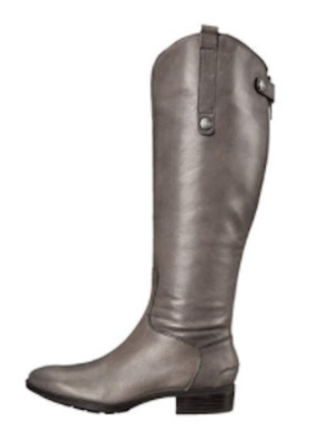 Sam Edelman Z10108* Womens Size 4M Grey Penny2 Wide Calf
