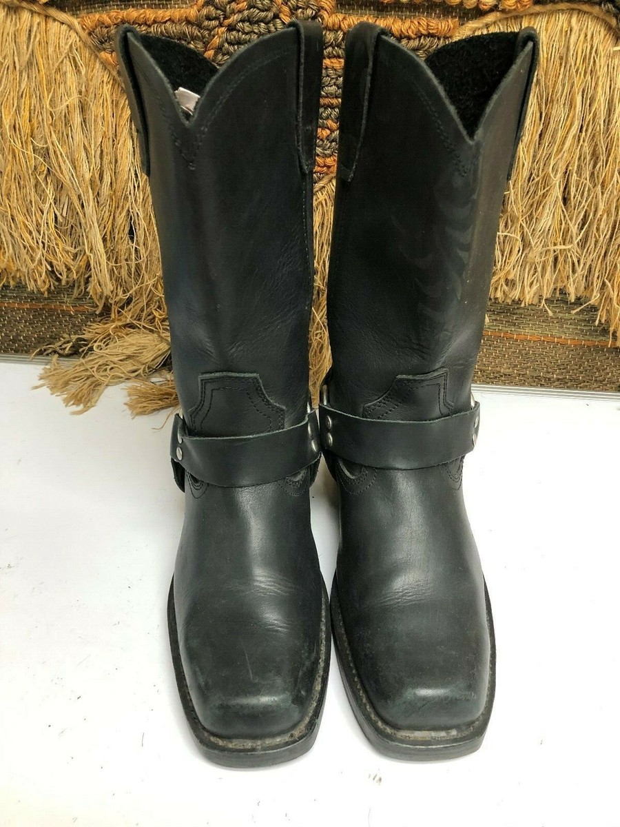 Cody James Men's Harness Black Riding Work Boots CJ9995BL Boot