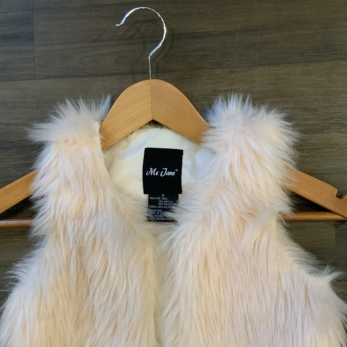 Me jane shop faux fur vest