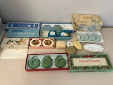 VINTAGE SOAP LOT - AVON! Fragrance Soap, ornaments plates soap and More