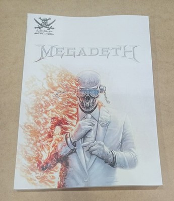 MEGADETH - MEGADETH 2026 - TAB BOOK - (Bonus Tracks) Mustaine - Mantisaary