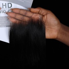 CindiRiver 5x5 HD Lace Closure Body Wave 16 Inch Virgin Human Hair Invisible