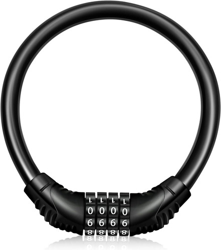 Bike Lock Portable Bicycle High Security Locks Cycling with...
