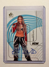 2025 UD AEW SP Signature Edition  Dr. Britt Baker D.M.D Auto